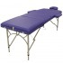 Kinefis Aluminum Pro folding aluminum stretcher: three sections, light and resistant, 195 x 70 cm (Blue or black color) - R: Blue - Reference: FMA352-123